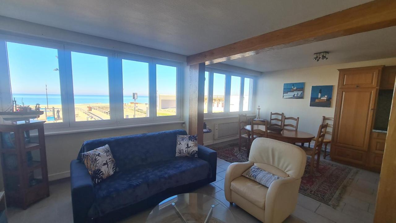 Residence Du Bord De Mer 9 Appartements Avec Une Vraie Vue Mer Le Tréport Екстериор снимка