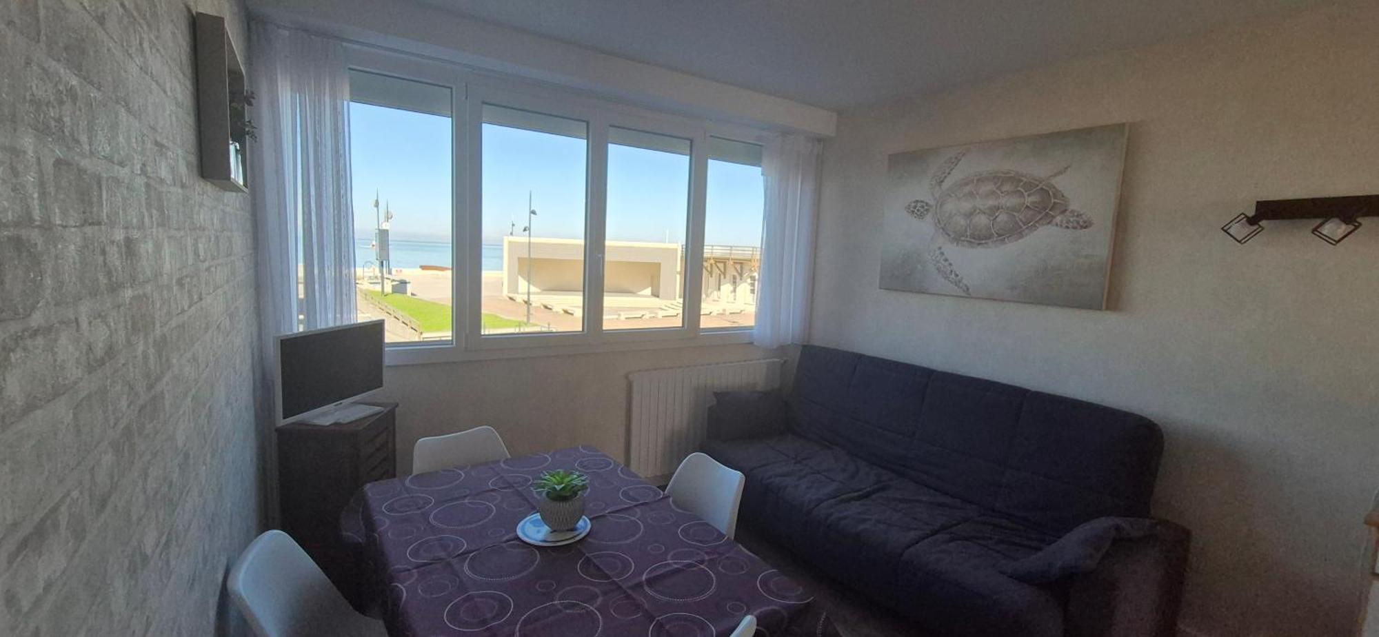 Residence Du Bord De Mer 9 Appartements Avec Une Vraie Vue Mer Le Tréport Екстериор снимка