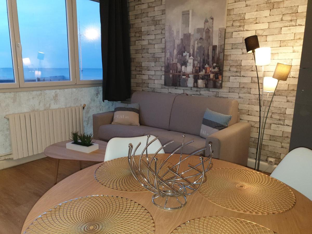 Residence Du Bord De Mer 9 Appartements Avec Une Vraie Vue Mer Le Tréport Екстериор снимка